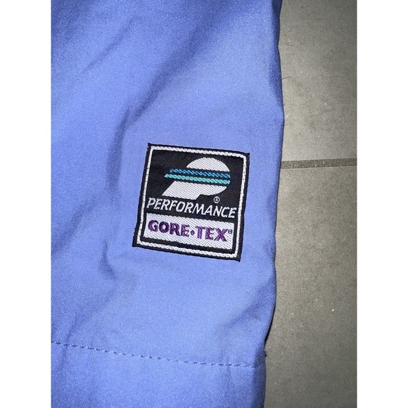 VTG Performance Cycling Pants Mens Medium Blue Gore-Tex Commuter Reflective‎ Zip - Picture 2 of 8